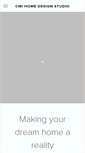 Mobile Screenshot of cmihomedesignstudio.com