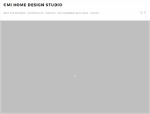 Tablet Screenshot of cmihomedesignstudio.com